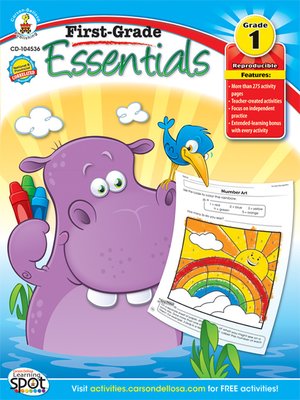 cover image of First-Grade Essentials, Grade 1